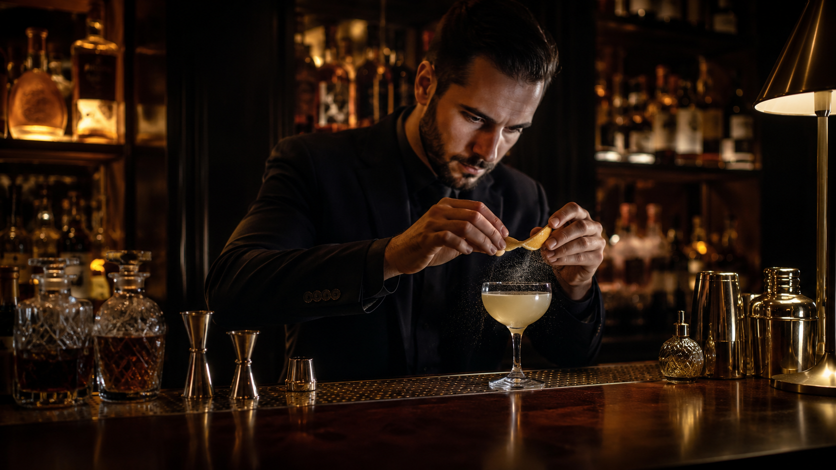Cocktail-Atmosphäre
