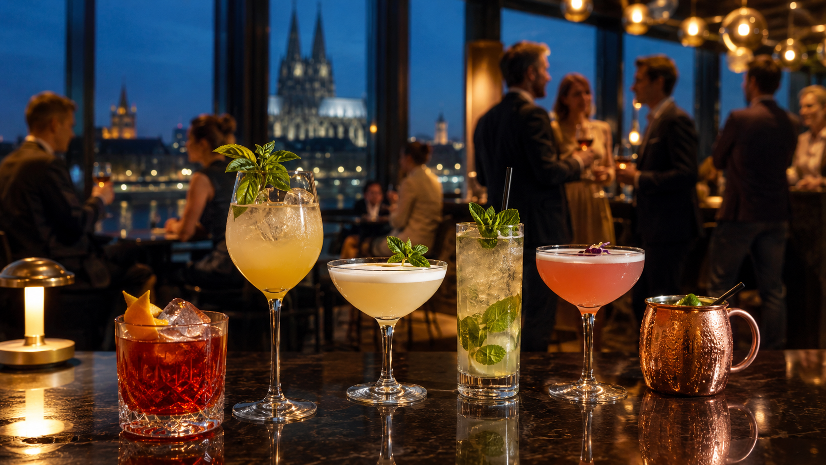 Cocktail-Atmosphäre